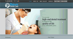 Desktop Screenshot of dawndental.org